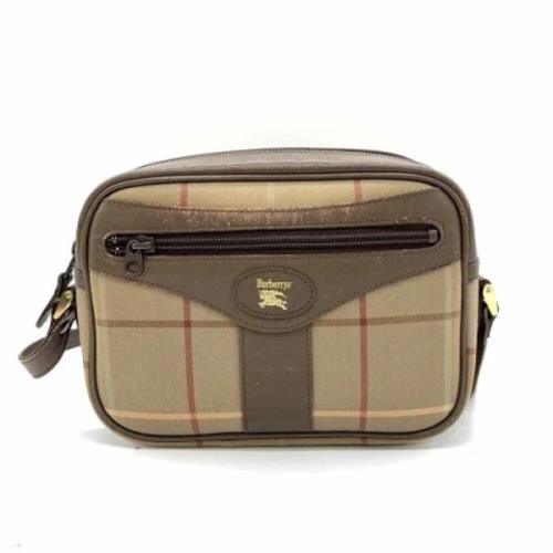 Pre-owned Canvas crossbody-bags Burberry Vintage , Brown , Dames