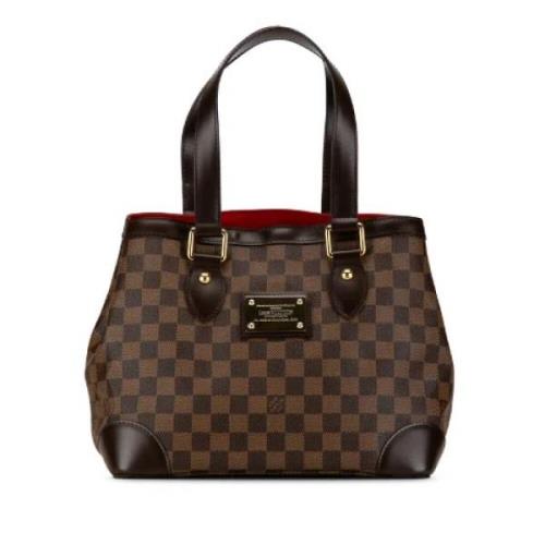 Pre-owned Canvas louis-vuitton-bags Louis Vuitton Vintage , Brown , Da...