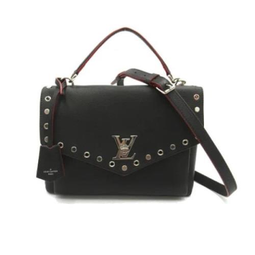 Pre-owned Leather louis-vuitton-bags Louis Vuitton Vintage , Black , D...