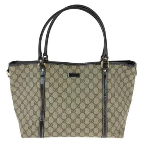 Pre-owned Canvas gucci-bags Gucci Vintage , Brown , Dames