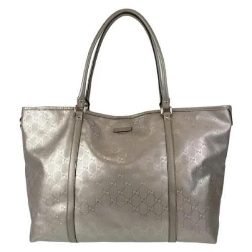 Pre-owned Canvas gucci-bags Gucci Vintage , Gray , Dames