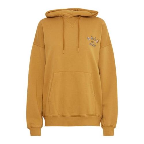 Bamaldini Hoodie Sweatshirt Cumin Ball , Yellow , Dames