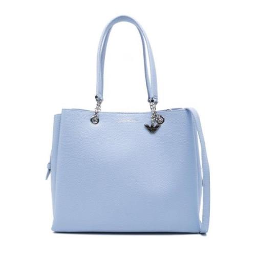 Stijlvolle Palmellato Schoudertas met Charme Emporio Armani , Blue , D...