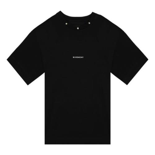 Korte Mouw Ronde Hals T-shirt Givenchy , Black , Heren