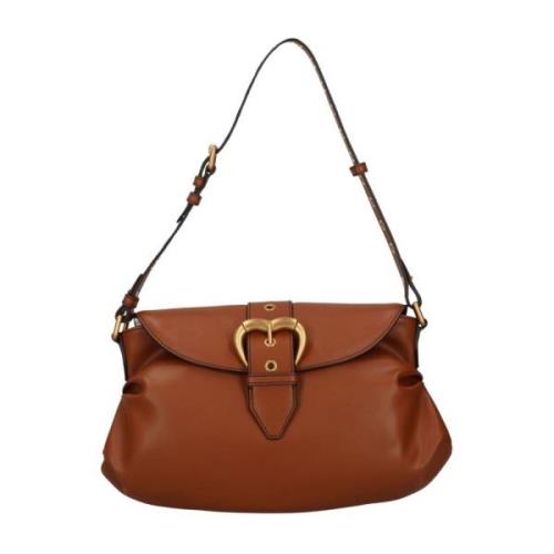 Stijlvolle Handtas voor Trendy Vrouwen Pinko , Brown , Dames