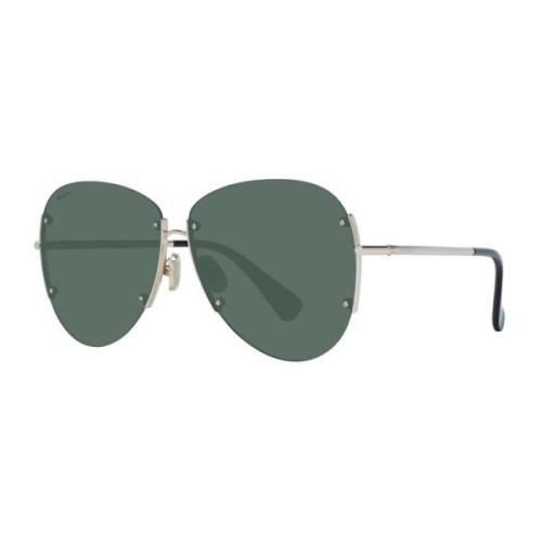 Zilveren Aviator Spiegelende Zonnebril Vrouwen Max Mara , Gray , Dames