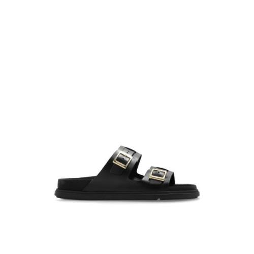 Slides ST Barths Birkenstock , Black , Heren