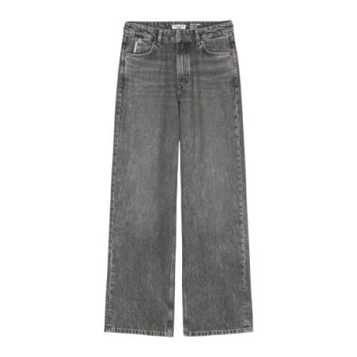 Jeans model Tomma wide Marc O'Polo , Gray , Dames