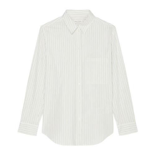 Gestreepte blouse Marc O'Polo , White , Dames