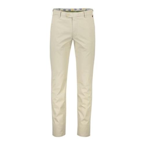 Slim Fit Beige Chinos Meyer , Beige , Heren