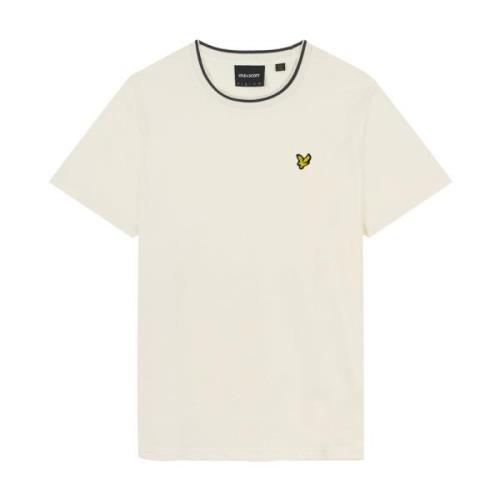 Gestreept T-shirt Lyle & Scott , Beige , Heren