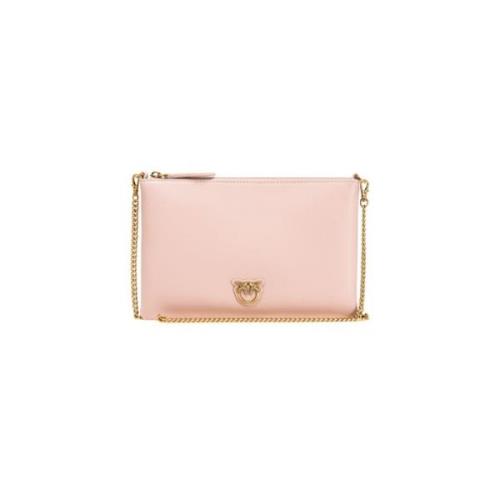 Cross Body Bags Pinko , Pink , Dames