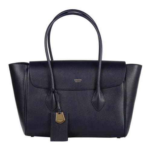 Klassieke Tote Tas voor Dagelijks Gebruik Salvatore Ferragamo , Blue ,...