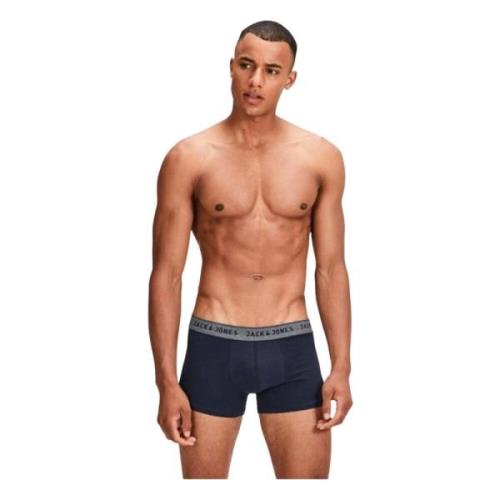 2Pack Trunks Briefs pakket Jack & Jones , Blue , Heren