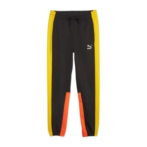 Klassieke Blok Sweatpants Puma , Black , Heren