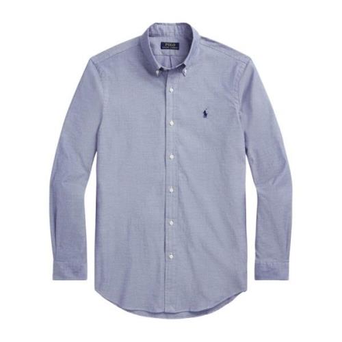 Klassieke Overhemd Ralph Lauren , Blue , Heren