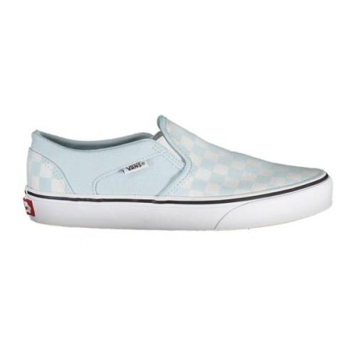 Lichtblauwe Polyester Sneaker Vans , Blue , Dames