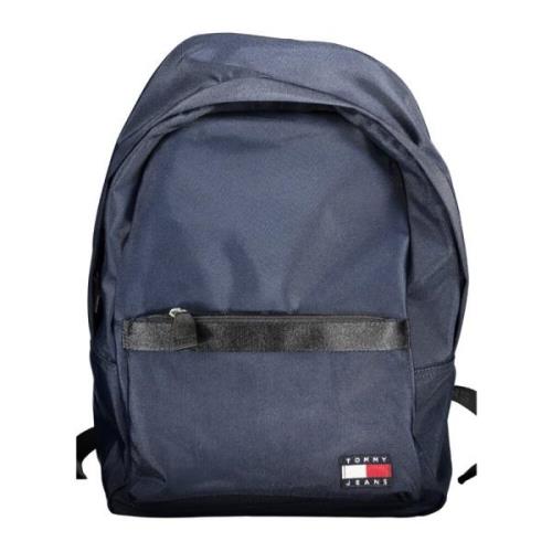 Blauwe Rugzak met Verstelbare Banden Tommy Hilfiger , Blue , Heren