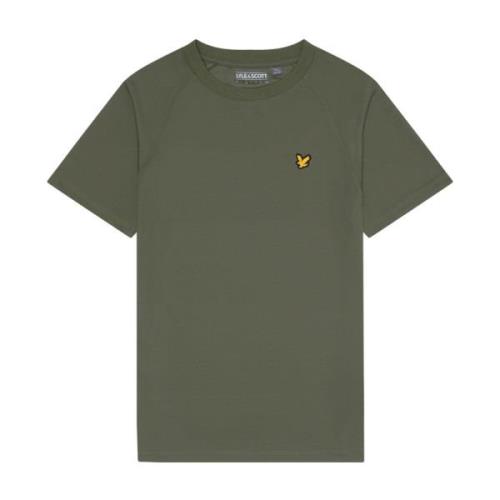 Kern Raglan T-shirt Lyle & Scott , Green , Heren