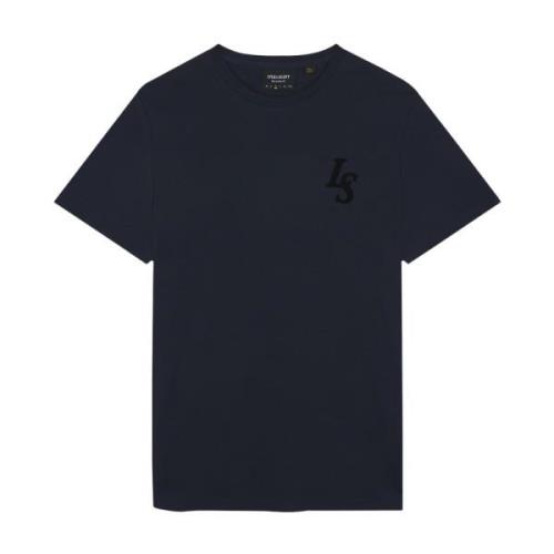 Clubembleem T-shirt Lyle & Scott , Blue , Heren