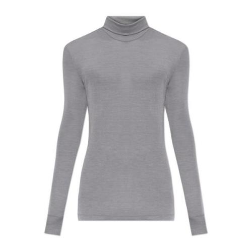 Wollen Turtleneck Hanro , Gray , Heren