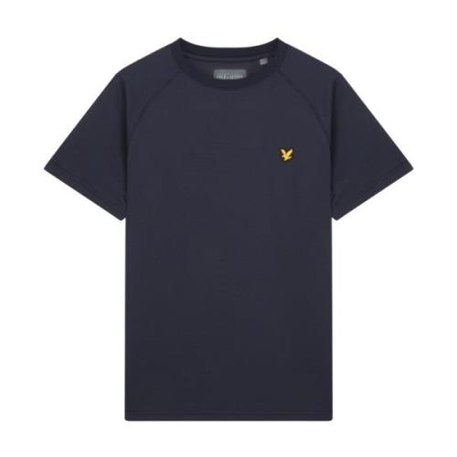 Core Raglan T-Shirts Lyle & Scott , Blue , Heren