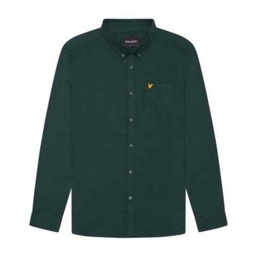 Flanellen Shirt voor Mannen Lyle & Scott , Green , Heren