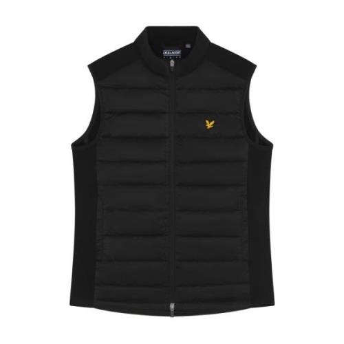 Gewatteerd Golf Gilet Jack Lyle & Scott , Black , Heren