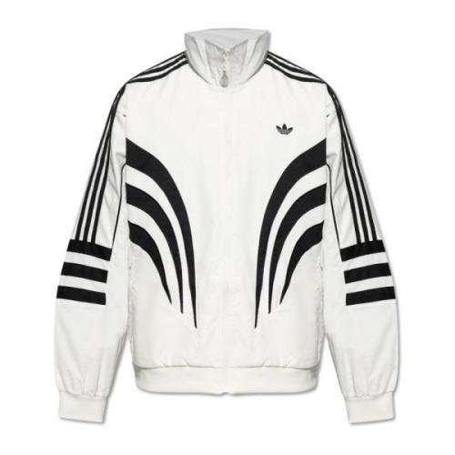 Sweatshirt met Logo Adidas Originals , White , Heren