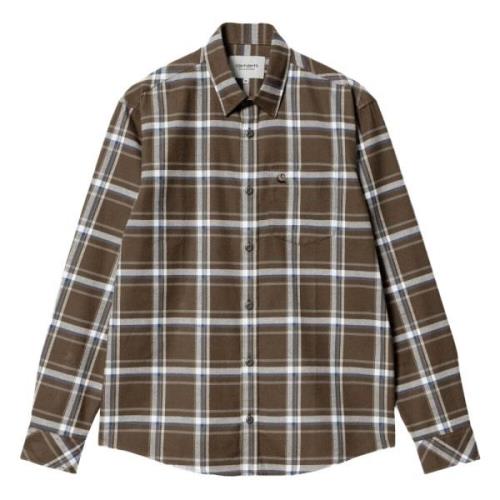 Overhemd Carhartt Wip , Brown , Heren