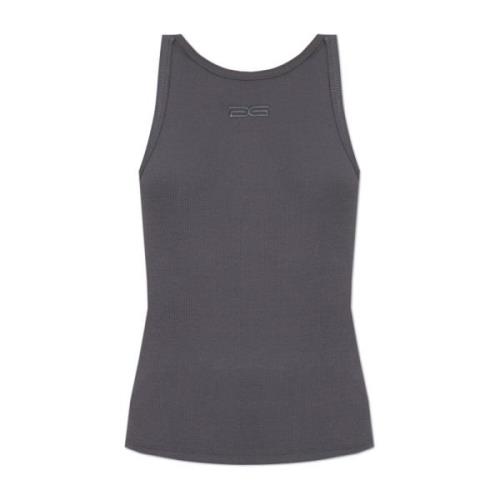 Ribbed top Drewgz Gestuz , Gray , Dames