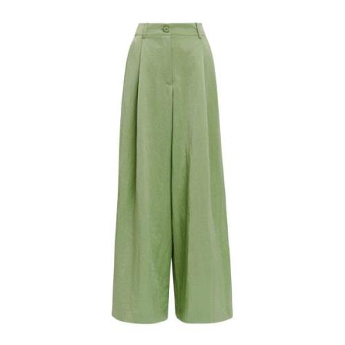 Wijde Gazpacho Broek Essentiel Antwerp , Green , Dames