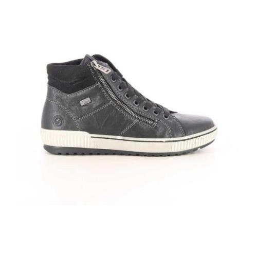 Zwarte Schoenen Stijlvol Model Vrouwen Remonte , Black , Dames