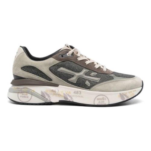 Suede en Polyamide Sneakers Premiata , Multicolor , Heren