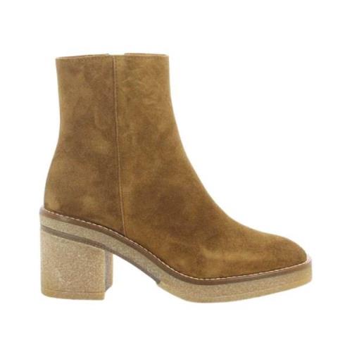 Dames Cognac Schoenen Alpe , Brown , Dames