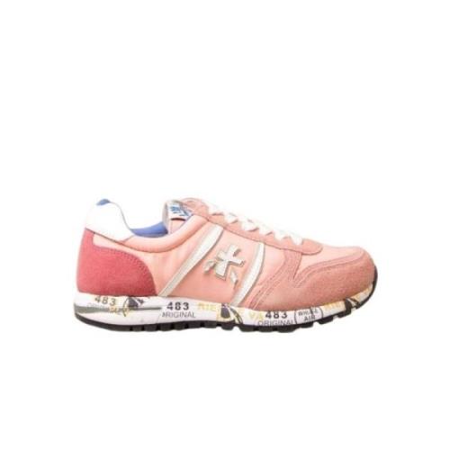 Unieke Experimentele Sneakers Premiata , Pink , Dames