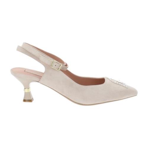 Leren hoge hakken voor vrouwen Liu Jo , Beige , Dames