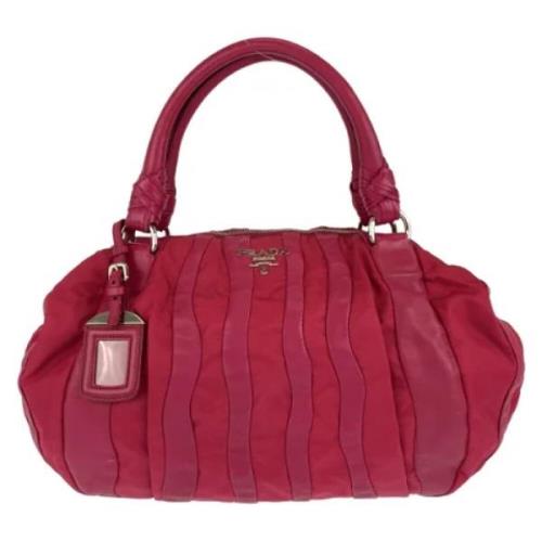 Pre-owned Canvas totes Prada Vintage , Pink , Dames