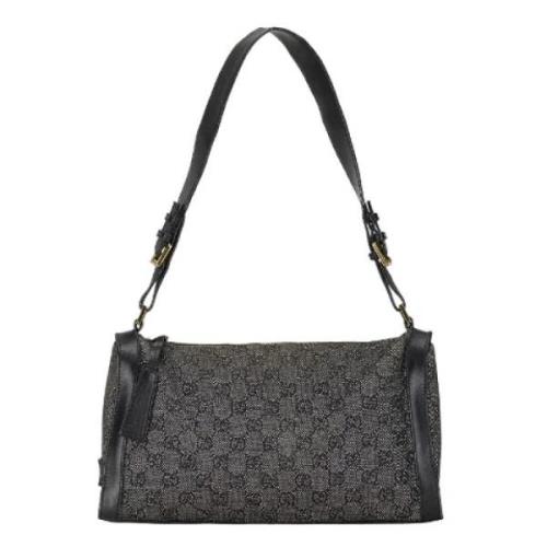 Pre-owned Canvas gucci-bags Gucci Vintage , Black , Dames