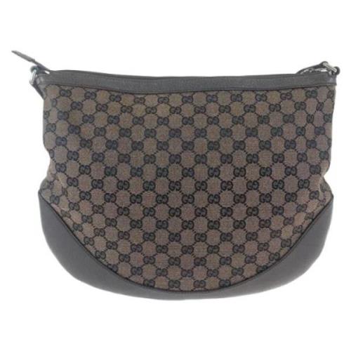 Pre-owned Canvas gucci-bags Gucci Vintage , Brown , Dames