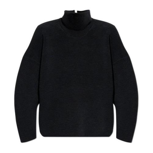 Wollen Turtleneck Ottoman Fear Of God , Black , Heren