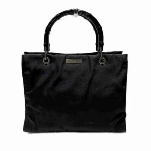 Pre-owned Canvas gucci-bags Gucci Vintage , Black , Dames