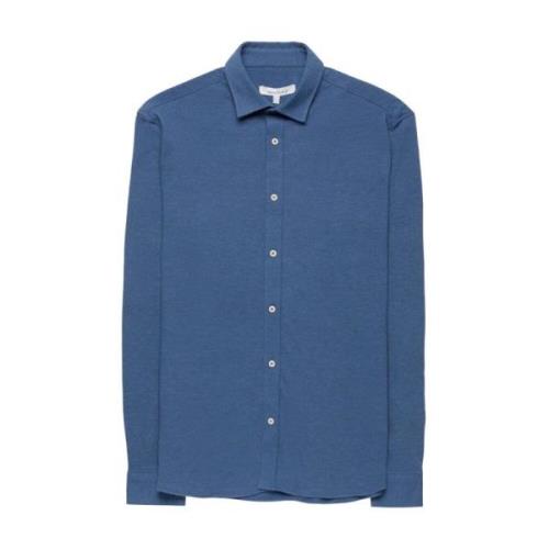 Stijlvolle Casual Overhemden voor Mannen The GoodPeople , Blue , Heren