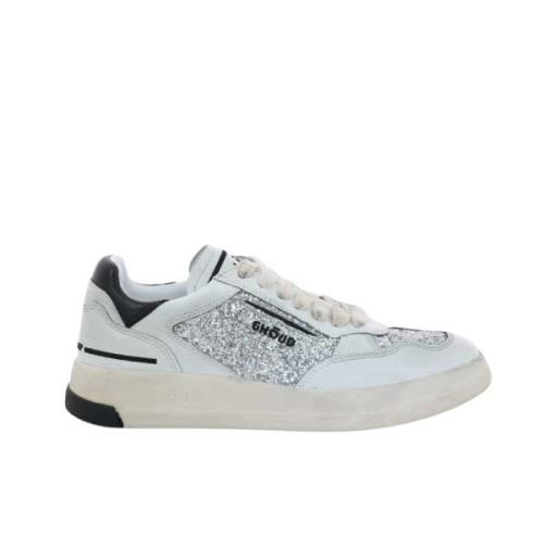 Dames Sneakers Zilver Geborsteld Laag Ghoud , Gray , Dames