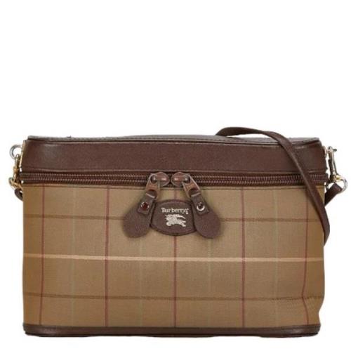 Pre-owned Canvas crossbody-bags Burberry Vintage , Brown , Dames