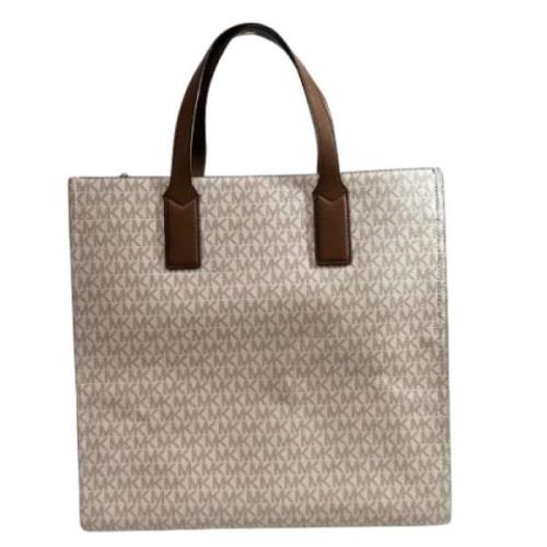 Pre-owned Canvas handbags Michael Kors Pre-owned , White , Dames