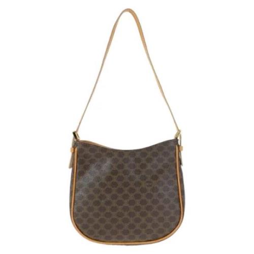 Pre-owned Canvas celine-bags Celine Vintage , Brown , Dames