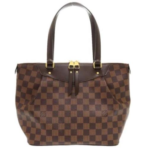 Pre-owned Canvas louis-vuitton-bags Louis Vuitton Vintage , Brown , Da...