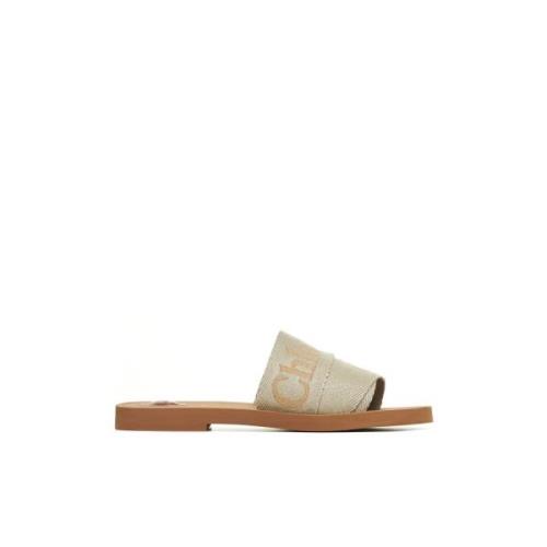 Stijlvolle Sandalen voor Vrouwen Chloé , Beige , Dames