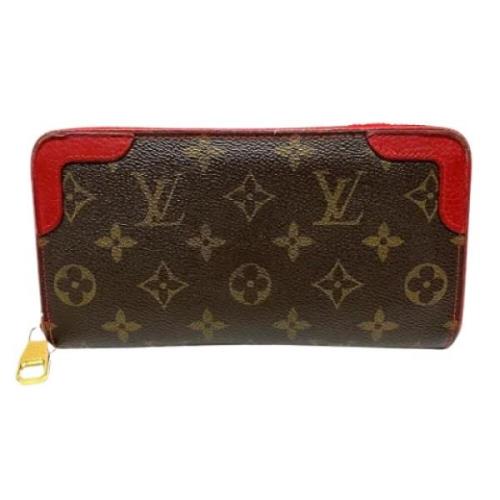 Pre-owned Canvas wallets Louis Vuitton Vintage , Brown , Dames